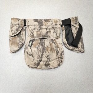 Vtg Fieldline Game Ammo Belt Camo Hunting Outdoors Adjustable Buckle